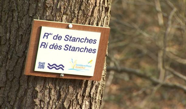 Les cours d'eau retrouvent leur nom au bord des sentiers