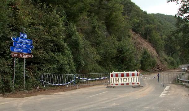 Nonceveux : les travaux de sécurisation débutent pour rouvrir la N633 
