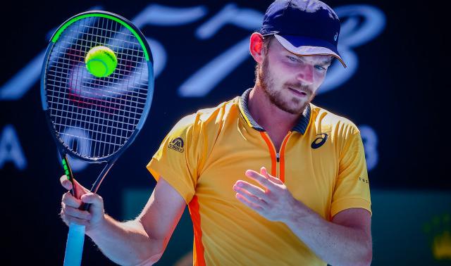 Open d'Australie: David Goffin, déjà dehors...