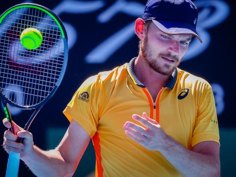 Open d'Australie: David Goffin, déjà dehors...