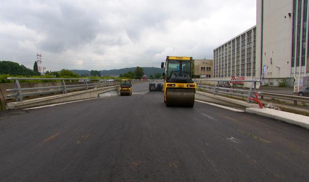 Ouverture de la nouvelle trémie de Bressoux-Droixhe.