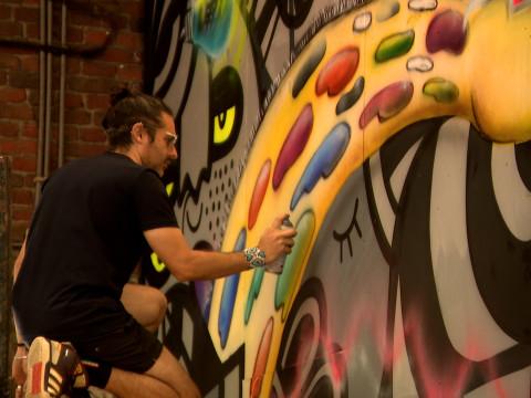 Petit-Hallet: Le Street Art invité à la Cour des Arts