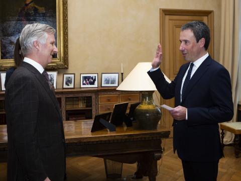 Philippe Goffin devient ministre