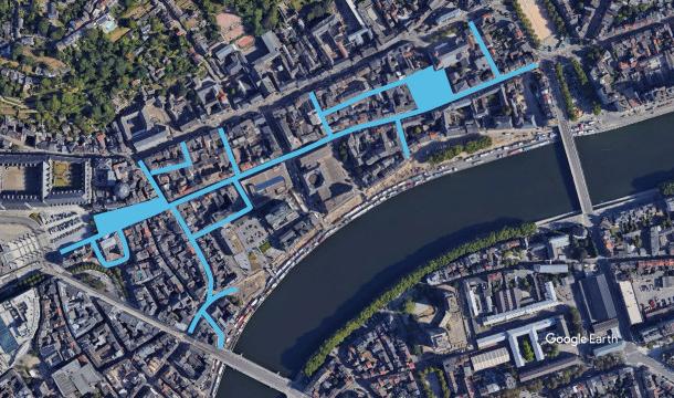 Un nouveau piétonnier au coeur de Liège