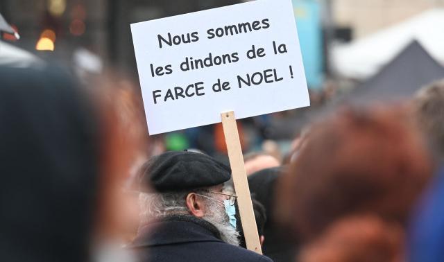 Plusieurs centaines de personnes rassemblées contre les mesures envers la culture à Liège