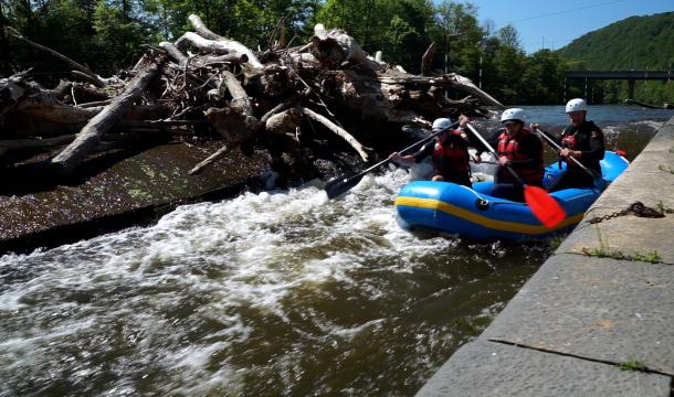 Rencontre avec la seule équipe professionnelle wallonne de rafting
