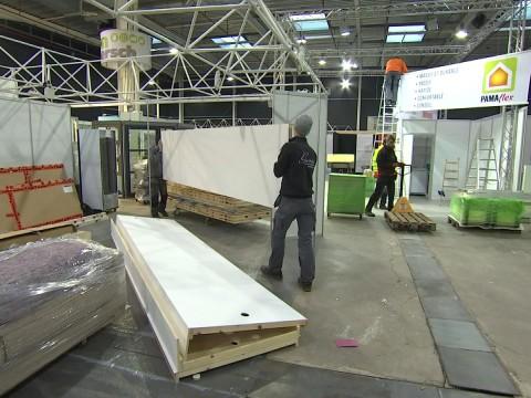 Salon Habitat : effervescence pour la préparation des stands 
