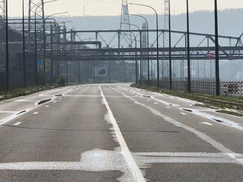 Sclessin -Tilleur - Ougrée : déviations après un accident fluvial
