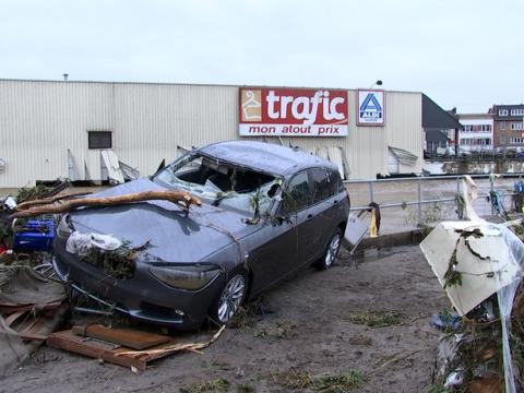 Spectacle de désolation à Chênée: la crue laissera des traces