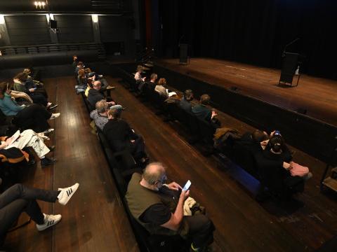 Spectacle test: une lueur d'espoir pour les théâtres liégeois