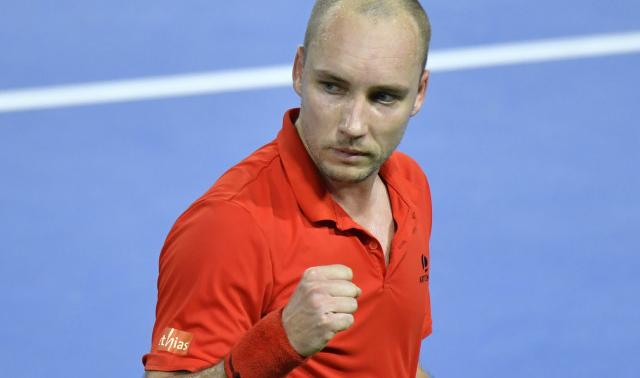 Steve Darcis capitaine de l'équipe de Coupe Davis