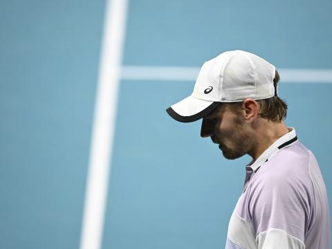 David Goffin s'incline dans son premier match officiel depuis 3 mois et demi