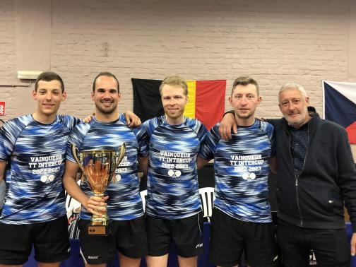 Tennis de table : l'Astrid Herstal remporte la TT Intercup, sa première Coupe européenne