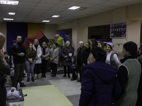 Une ASBL liégeoise donne des formations aux premiers secours pour la population à Ouman