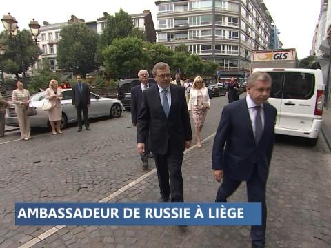 Un carillon et un ambassadeur de Russie à Liège