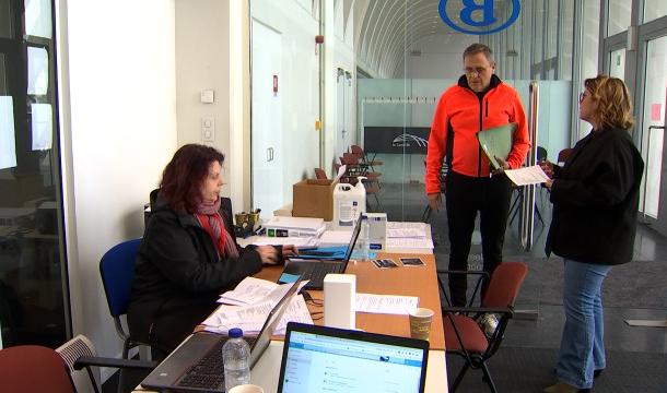 Un premier accueil aux Guillemins pour les réfugiés ukrainiens