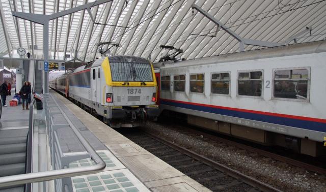 Un train avec plus de 3 heures de retard