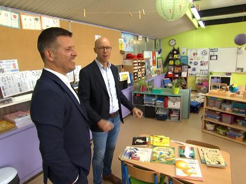 Une classe, deux profs : Julien Nicaise en classe de co-enseignement 