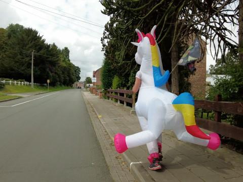 Une licorne au galop pour sauver "Le petit marché d'Adeline"