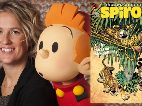 Une Liégeoise rédactrice en chef du journal Spirou 