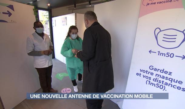 Une nouvelle antenne de vaccination mobile à Liège et aux alentours jusque mi-décembre