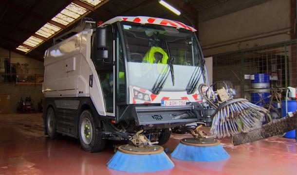 Une nouvelle balayeuse pour la commune de Braives 