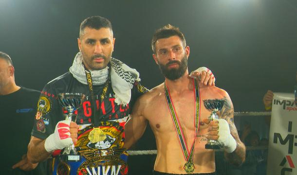Victoire de Lahcen Ait Oussakour au gala de Flémalle