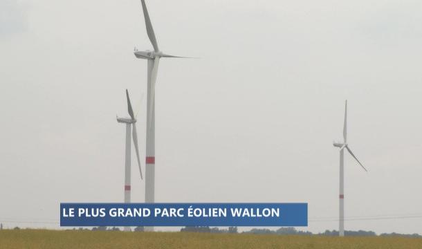 Villers-le-Bouillet : le plus grand parc d'éoliennes en Wallonie 