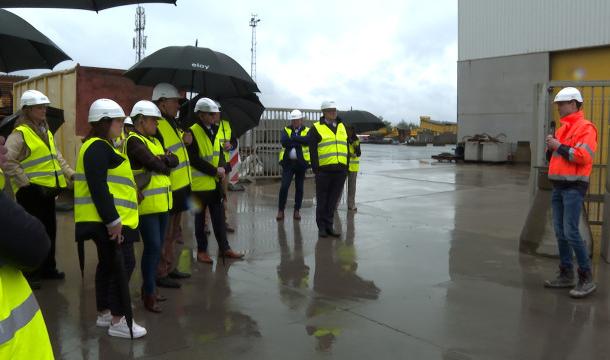 Visite politique chez Eloy à Sprimont