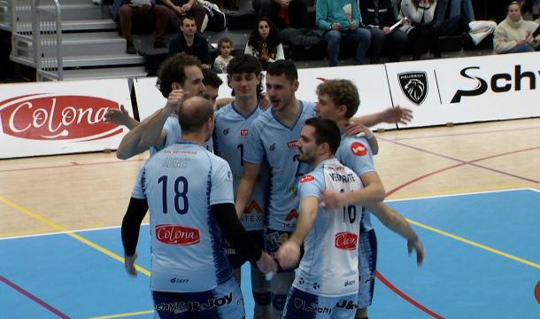 Volley : Waremme sèchement dominé par Menen en demi-finale de la Coupe de Belgique