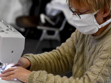 Wanze recherche des volontaires pour coudre des masques en tissu