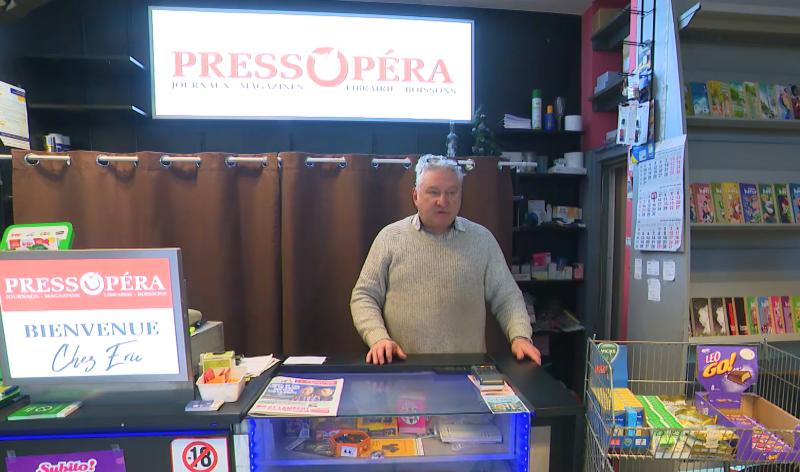 Eric, de la librairie opéra, jette l'éponge: "On ne gagne plus rien"