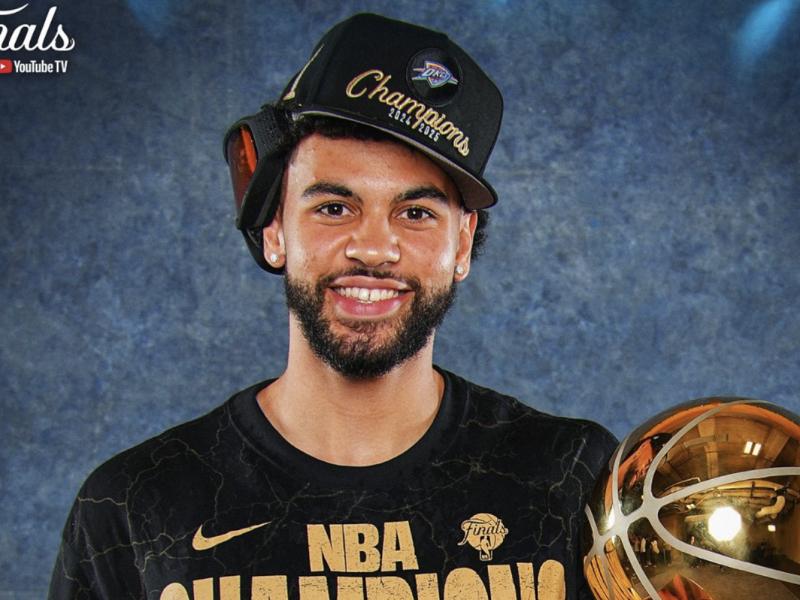 Ajay Mitchell remporte le championnat NBA !