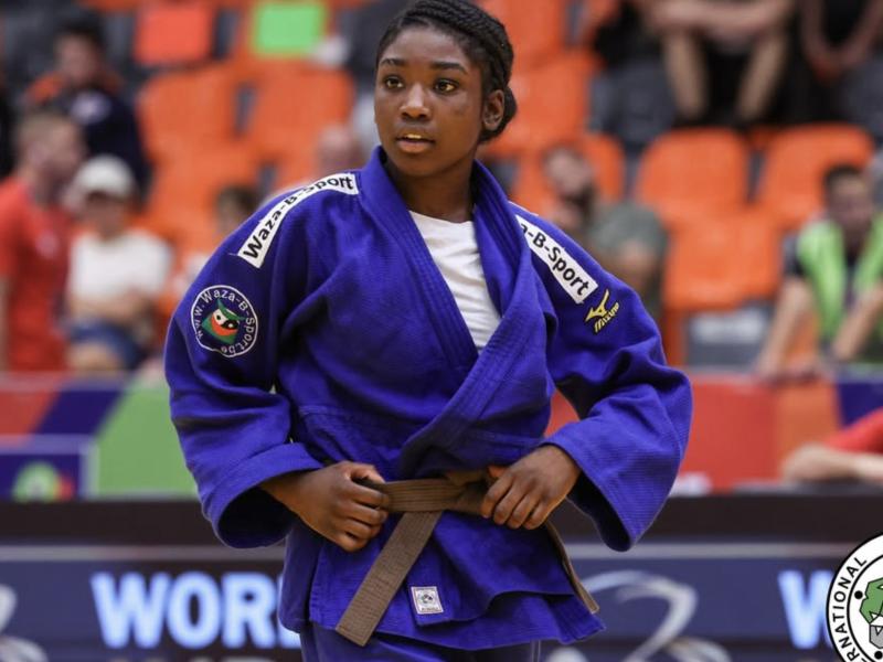 Maëlys Dapa vice-championne du monde de judo!