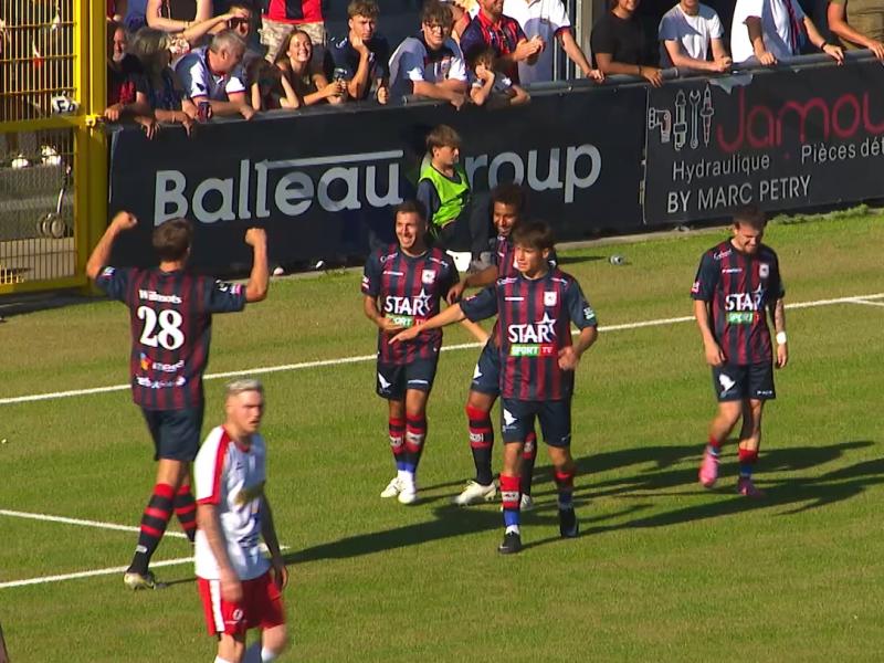 Le RFC Liège s'impose facilement contre Gullegem et se qualifie pour les 16e de la Coupe