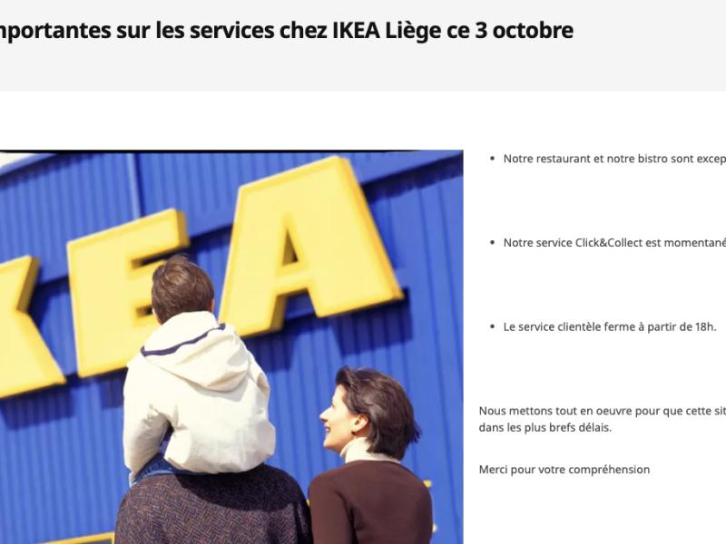 Ikea de Hognoul : la grève se poursuit pour une durée encore indéterminée