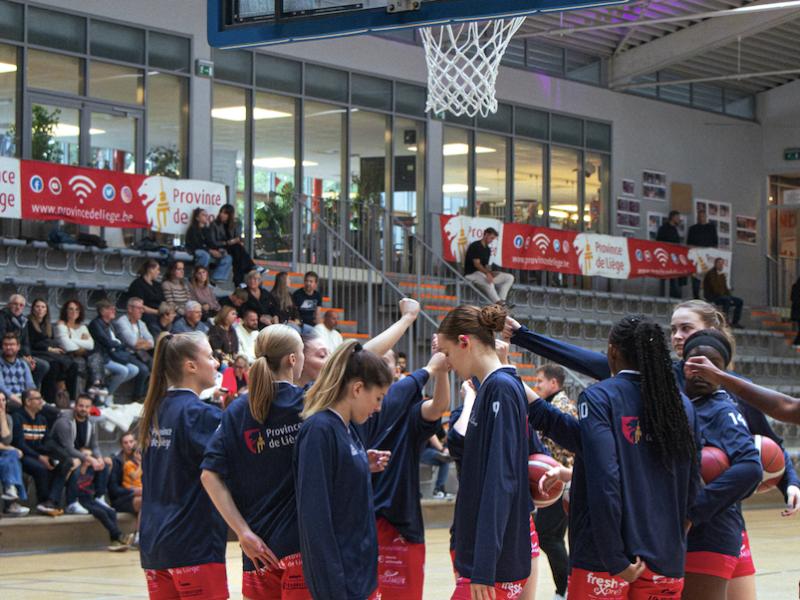 Basket ball : les Liège Panthers qualifiées pour les 1/4 de finale de la coupe de Belgique