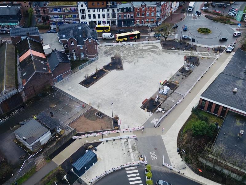 Nouvelle place de Fléron : les habitants peuvent choisir le nom
