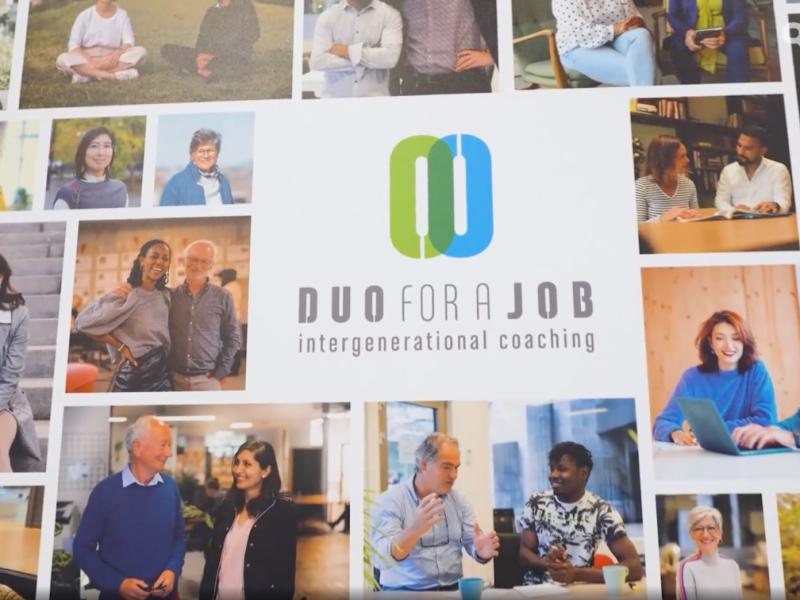 Duo for a JOB : deux générations, un objectif