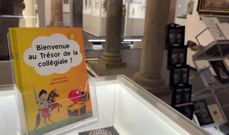 Un nouveau livret pour transmettre le Trésor de la Collégiale aux enfants