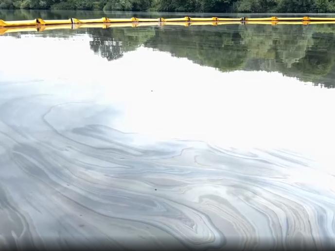 Hydrocarbures à Huy: du goudron à l'origine de la pollution