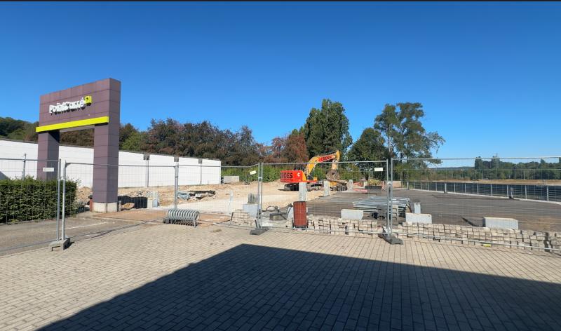 La reconstruction a débuté au zoning de Ben-Ahin