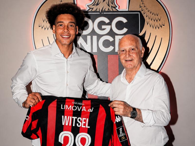Axel Witsel rejoint l'OGC Nice