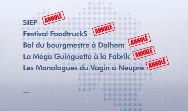 Spectacles : de nombreuses annulations 