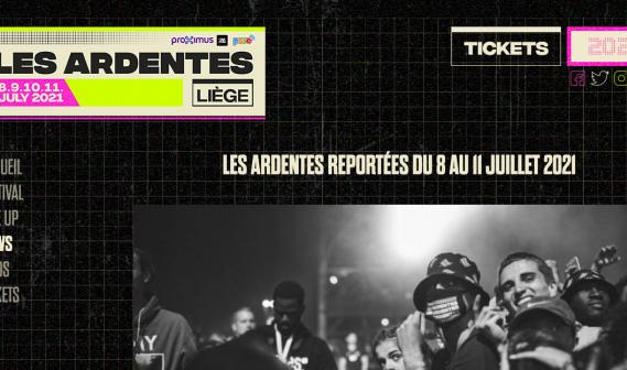 Les Ardentes reportées à juillet 2021