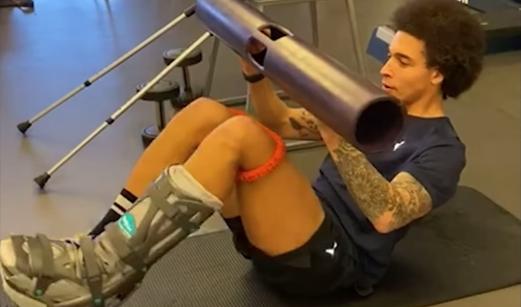 Axel Witsel a entamé sa rééducation à Anvers 