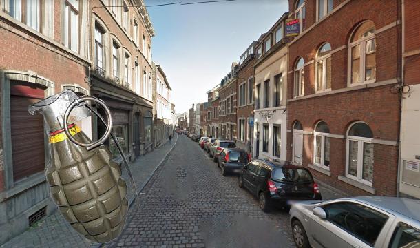 Une grenade trouvée dans une habitation rue Saint-Gilles