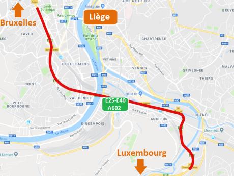 Liaison E25-E40/A602 : 4 nuits de fermetures nocturnes pour entretien trimestriel