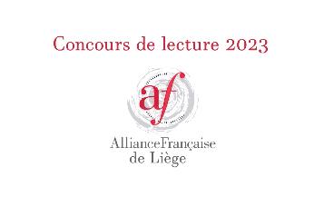 Concours de lecture 2023