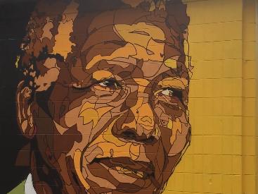 2 fresques pour les 100 ans de Nelson Mandela 